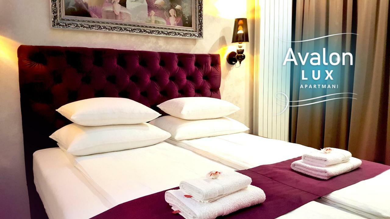 Avalon Lux Studio Apartment Novi Sad Exterior foto